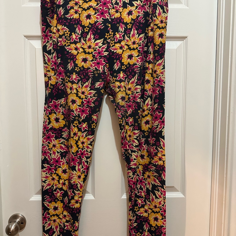 LuLaRoe Multicolor Floral Leggings